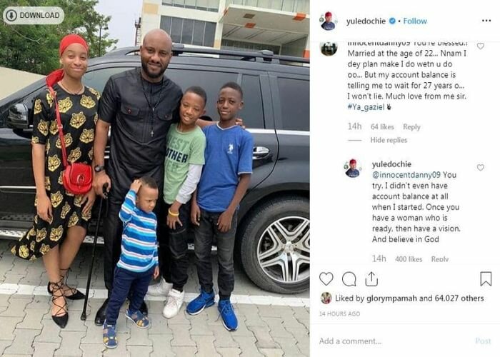 Photo of I Didn’t Have Anything In My Account Before I Settled Down:- Yul Edochie